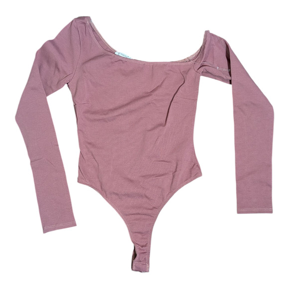 Timing - Dark Mauve- Long Sleeve - Body Suit - Size Small - New with Tags - Picture 7 of 7